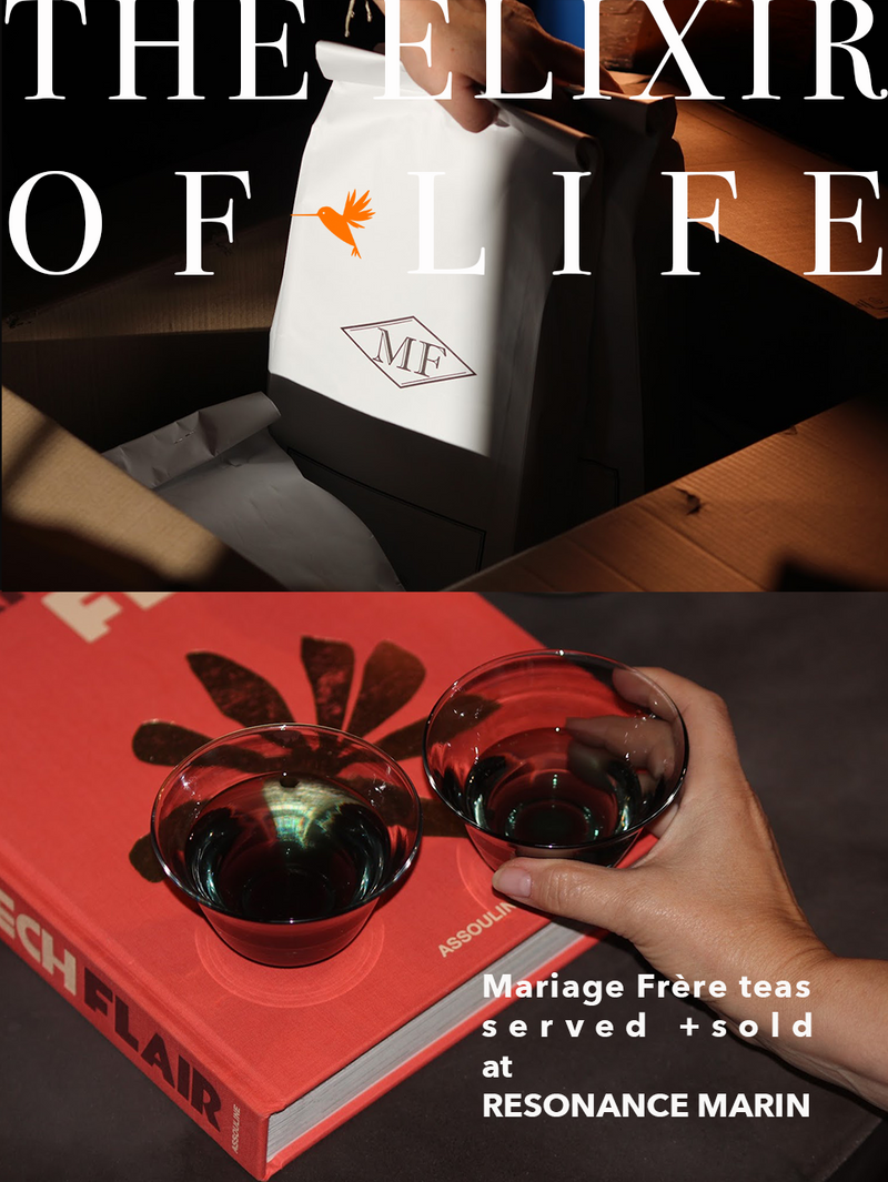 THE ELIXIR OF LIFE - MARIAGE FRÈRES TEAS NOW SOLD+SERVED